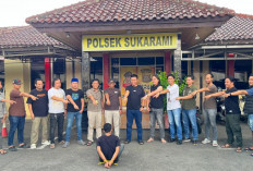 Tersangka Pembunuhan Perempuan di Perumahan OKU Selatan Menyerahkan Diri ke Polsek Sukarami Palembang 