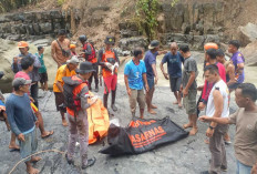 Pelajar SMK Tenggelam di Air Terjun Grand Canyon Lahat Ditemukan Tak Bernyawa 