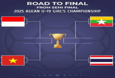 Timnas Putri U-19 Indonesia Hajar Malaysia 4-0, Lolos ke Semifinal AFF Wanita 2025