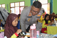 Kapolres Prabumulih Dukung Kesehatan Anak melalui Program Pemberian Makanan Bergizi