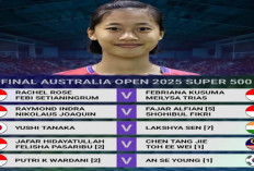 Final Bulutangkis Australia Open: Enam Wakil Indonesia Melaju ke World Tour Finals 2025  