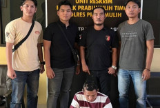 Nekat Curi Kabel dan 279 Bata Ringan, Pemuda di Prabumulih Ditangkap Polisi Saat Asik Makan Siang