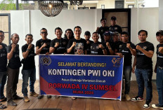 Muchendi Beri Semangat Kontingen PWI OKI Melaju ke Porwada Sumsel 2024