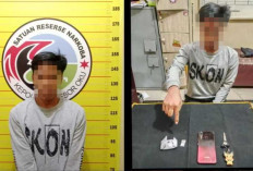 Membawa Sabu dan Ganja Sekaligus, Pengedar di Baturaja Timur OKU Dibekuk