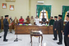 Marjito Lantik Empat Pejabat Administrator dan Pengawas OKU