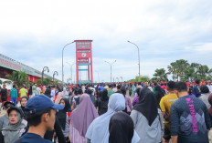 Antusiasme Warga Padati CFD Palembang, Wahana Flying Fox Gratis Jadi Daya Tarik