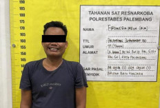 Pengedar Sabu di 5 Ulu Palembang Dibekuk, Dompet Merah Jadi Tempat Penyimpanan