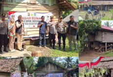 Polres OKU Renovasi Enam Unit Rumah Warga Miskin