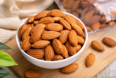 Kecil Bentuknya, Besar Khasiatnya! Kacang Almond Camilan Sehat Untuk Jantung Hingga Otak