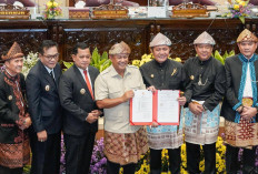 Hadir di Hari Jadi Provinsi Sumsel Bupati H M Toha Siap Bersinergi Wujudkan Sumsel Maju Terus untuk Semua