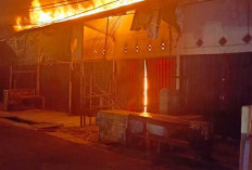 Kebakaran Hebat di Pasar Kayuagung :  7 Unit Toko Ludes, Berikut Kronologis Lengkapnya !