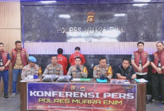 Polres Muara Enim Amankan Dua Tersangka Penambangan Batu Bara Ilegal : Begini Modusnya !