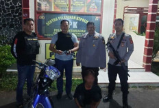Polsek Pedamaran Amankan Satu dari Dua Begal Bersenpi di Desa Serinanti