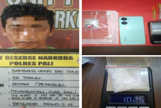 Polres PALI Bongkar Sarang Pengedar Sabu di Pondok Kebun Sawit Prambatan Abab, 10,25 Gram Disita