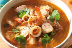 Soup Tomyam : Sup Pedas Asam Khas Thailand yang Mendunia