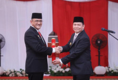 Edward Candra Resmi Sekda Sumatera Selatam Definitif : Fokus Penyelesaian APBD 2025 dan Agenda 17 Agustus !