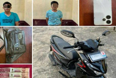 Curi Tas Dalam Mobil, Dua Warga OKI Kena Bekuk Polsek Tanjung Raja