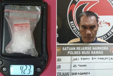 Juri Fahmi Digerebek Tim Elang, Ditemukan 16 Paket Sabu-Sabu