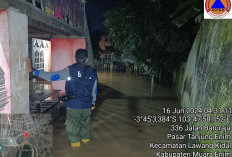 Tanjung Enim Kembali Dilanda Banjir 