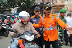 Kampanyekan Disiplin Berlalu  Lintas di Perlintasan Sebidang