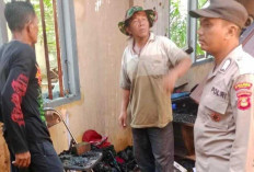 Rumah Dinas Bidan di Perumahan Polindes Nagasari Ludes Terbakar