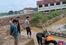 BPBD OKU Ingatkan Warga Waspada Luapan Sungai Ogan