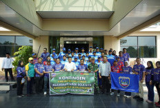 Siap Raih Prestasi, Bupati OKU Timur Berangkatkan Laskar Bakas Bani Ke Piala Gubernur Sumsel U-15