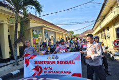 Peringati Hari Bhayangkara ke-79, Polres Prabumulih Salurkan 1000 Paket Sembako