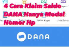 4 Cara Klaim Saldo DANA Modal Nomor HP, Selamat Anda Berhasil Klaim Saldo Dana Rp210 Ribu  Gratisk Hari Ini!