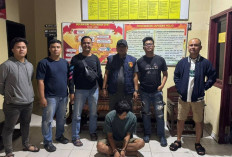 Tertidur Pulas, Pelaku Pencurian Kabel Listrik Bernilai Rp50 Juta Dibekuk Tim Elang Muara Polsek Cambai