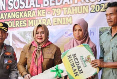 Wabup Sumarni Apresiasi Kepedulian Polres Muara Enim