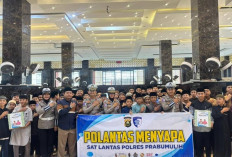 Polantas Menyapa Satlantas Polres Prabumulih Gelar Baksos dan Edukasi Keselamatan Berlalu Lintas