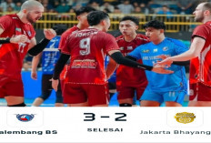 Bank Sumselbabel Taklukkan Bhayangkara Presisi di Laga Panas 5 Set!