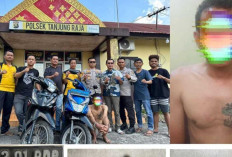 Spesialis Kasus Curat Keok Ditangkap Polsek Tanjung Raja Pelaku Ada Tato Wanita Pegang Matahari