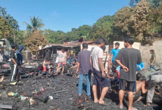 Tanjung Enim Membara 7 Rumah Hangus Terbakar