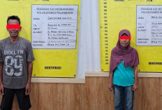 Sabu 96,10 Gram Gagal Edar di Palembang, 2 Pengecer Diamankan 