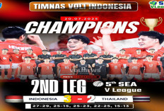 Indonesia Juara SEA V League 2025 Leg 2 Usai Taklukkan Thailand 3-2