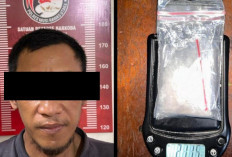 Polres Muratara Tangkap Kurir Sabu 21 Gram di Jembatan Desa Maur Baru