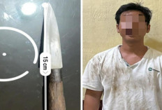 Bawa Pisau di Pinggir Sungai Ogan, Warga Tanjung Raja Diamankan Polisi