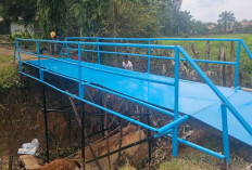Polres Muba Bangun Jembatan Penghubung Antar Dusun di Lais, Warga Kini Lebih Mudah Beraktivitas