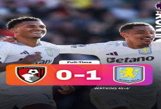 Aston Villa Bungkam Bournemouth 1-0, Jaga Harapan ke Liga Champions