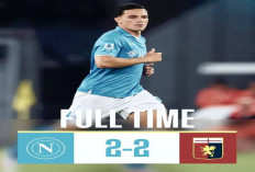 Napoli Imbang Lawan Genoa, Posisi di Puncak Terancam