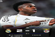 Hasil Real Madrid 2-1 Benfica: Los Blancos Lolos 16 Besar UCL 2025/2026!