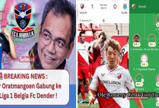 Ragnar Oratmangoen Bergabung dengan FCV Dender, Ole Romeny Calon Striker Timnas Indonesia Cetak Gol Tunggal