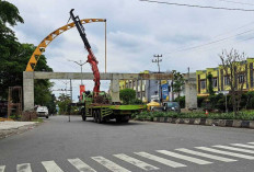 Tanpa APBD, Perbaikan Tahap Kedua Gerbang Selamat Datang Prabumulih Ditarget Rampung 2026