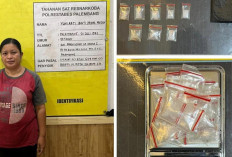 Polrestabes Palembang Tangkap Pengedar Sabu di 7 Ulu, Belasan Paket Siap Edar Disita