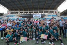 Gelora FC Juarai Turnamen Sepak Bola Walikota Prabumulih Cup 2025