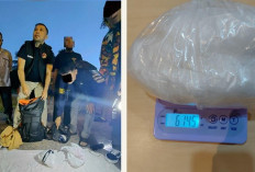 Lacak Kurir Bus dari Medan, Sabu 614,5 Gram Asal Aceh Menuju Jakarta Disita di Terminal Betung Banyuasin
