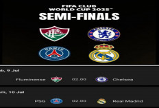 Piala Dunia Antarklub 2025: Jadwal Semifinal Fluminense vs Chelsea dan PSG vs Madrid