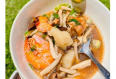 Resep Tekwan Sagu Jamur Shimeji Viral di Palembang, Kreasi Baru yang Bikin Penasaran
